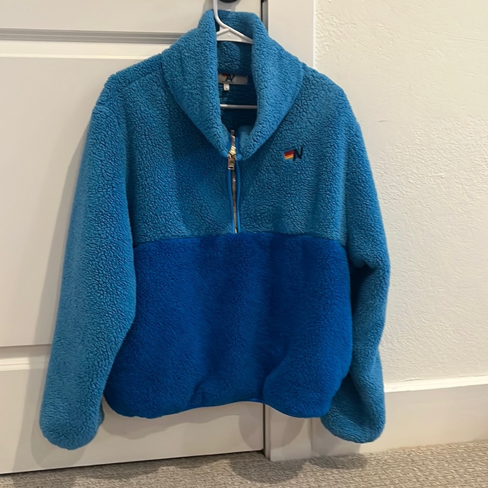 🌈aviator nation Sherpa pullover🌈